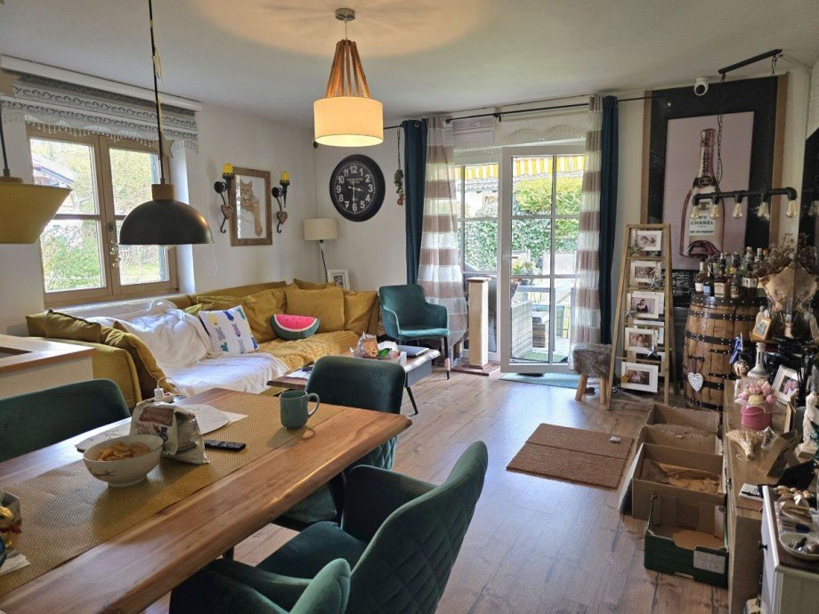 Gro�z�gig Wohnen und Essen Terrassenwohnung Garmisch-Partenkirchen