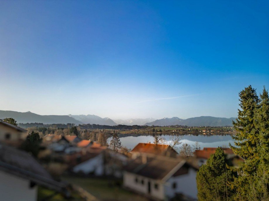 See- und Bergblick Einfamilienhaus Riegsee