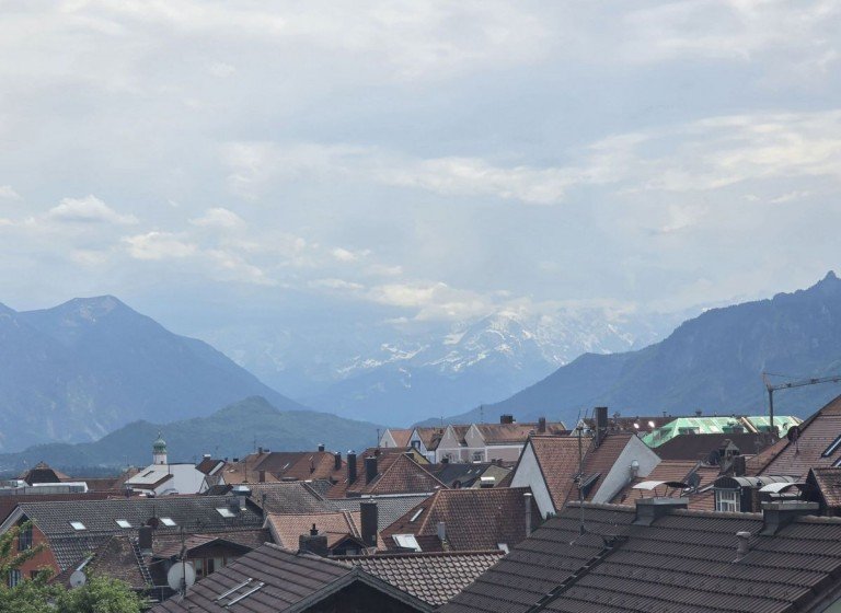 Herrlicher Bergblick inklusive! Murnau am Staffelsee Penthousewohnung ***Erfolgreich vermietet***:Chice Penthouse-Wohnung mit herrlichem Bergblick