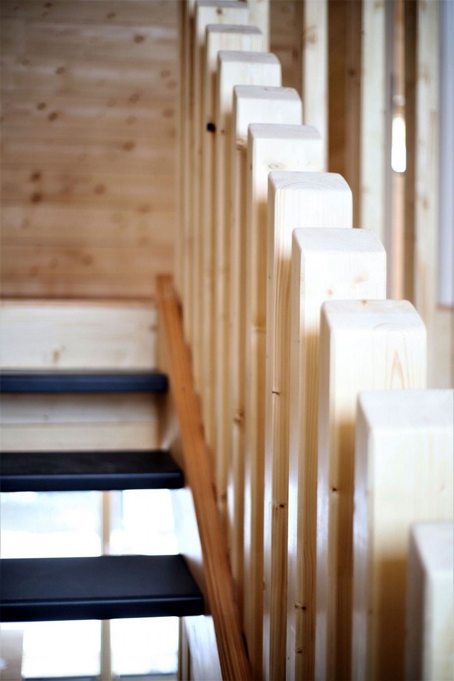 Treppe im Detail Haus Aidling