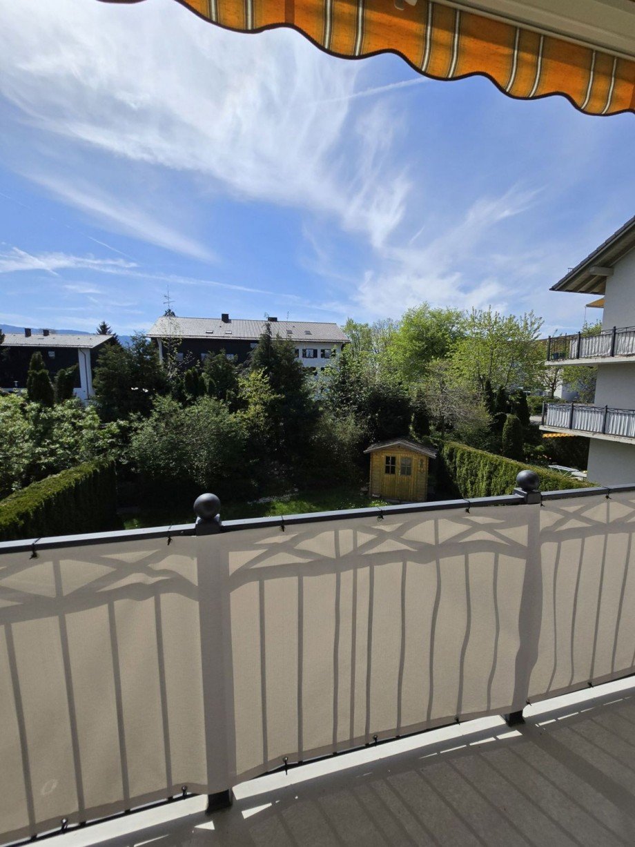 Sehr sch�n eingewachsenes Grundst�ck Etagenwohnung Murnau am Staffelsee
