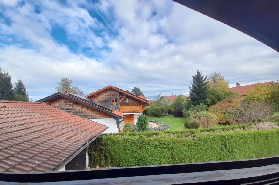 Blick aus der Einliegerwohnung Wohnung Wildsteig