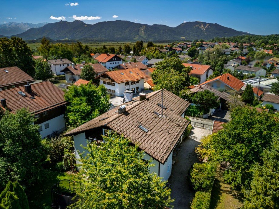 Sehr ruhig gelegen, Bergblick inklusive! Wohnung Murnau am Staffelsee